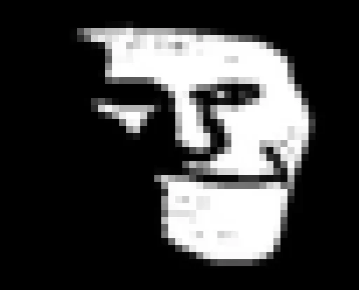 🧠 Стикер «TrollFace» для Telegram