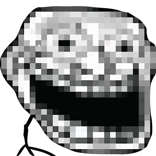 🧠 Стикер «TrollFace» для Telegram