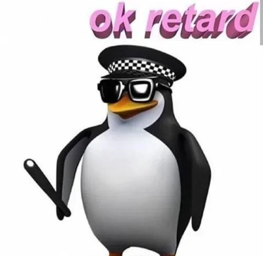 😕 Стикер «Linux users» для Telegram