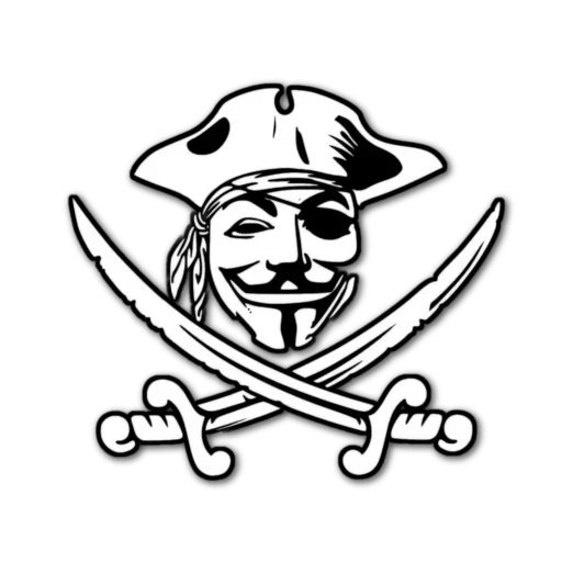 💀 Стикер «Linux users» для Telegram