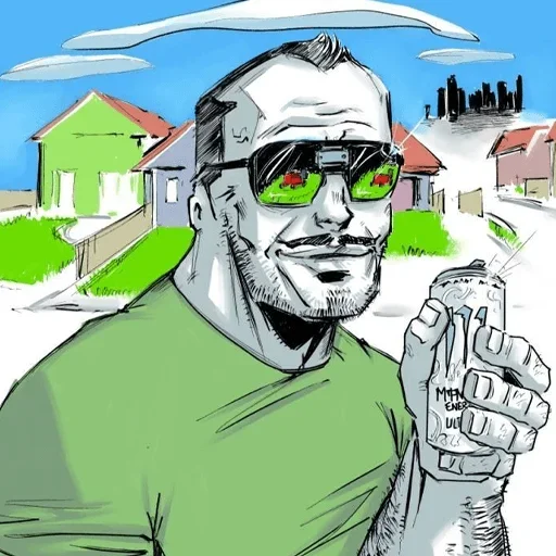 🧔 Стикер «Boomer» для Telegram