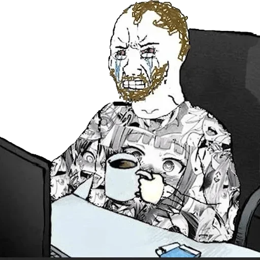 😡 Стикер «Boomer» для Telegram