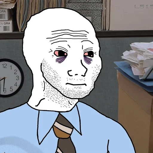 🙍‍♂ Стикер «Boomer» для Telegram
