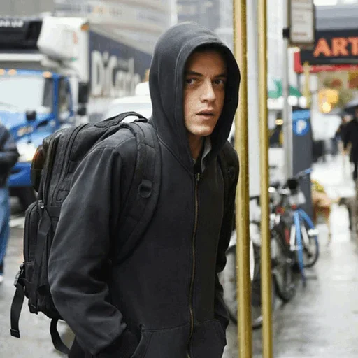 😐 Стикер «Mr. Robot ¦» для Telegram