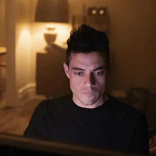 😐 Стикер «Mr. Robot ¦» для Telegram
