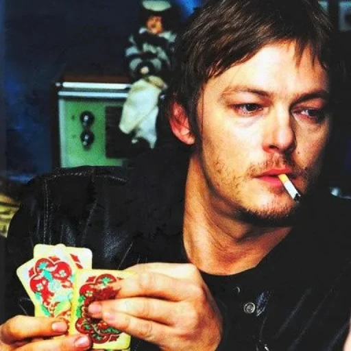 🚬 Стикер «Norman Reedus» для Telegram