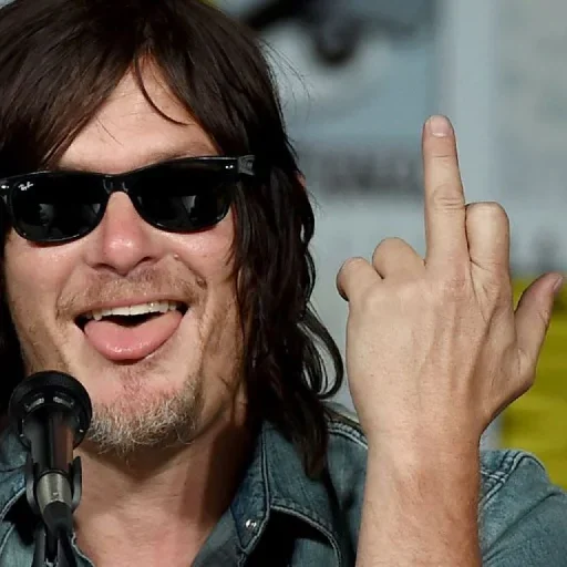 🖕 Стикер «Norman Reedus» для Telegram