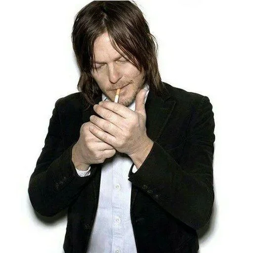 🚬 Стикер «Norman Reedus» для Telegram