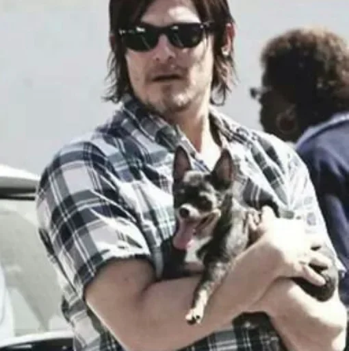 🦮 Стикер «Norman Reedus» для Telegram
