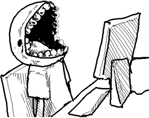 😵 Стикер «Desk / meme faces» для Telegram