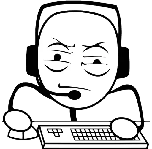 🤔 Стикер «Desk / meme faces» для Telegram