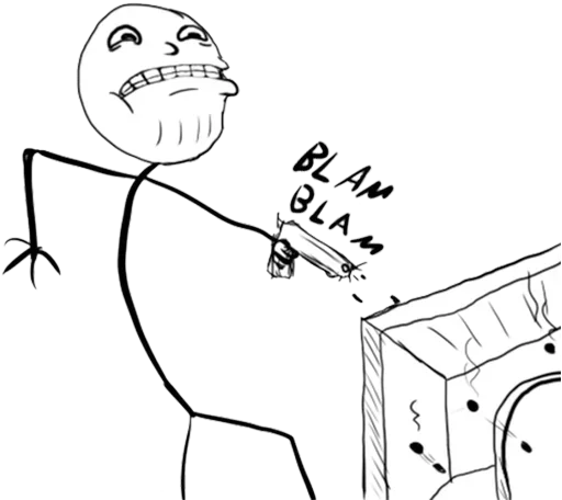 ⚔ Стикер «Desk / meme faces» для Telegram