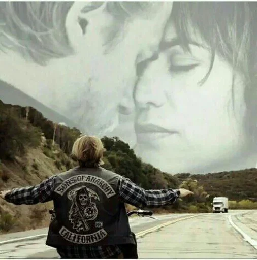 ❤️ Стикер «Sons of Anarchy» для Telegram