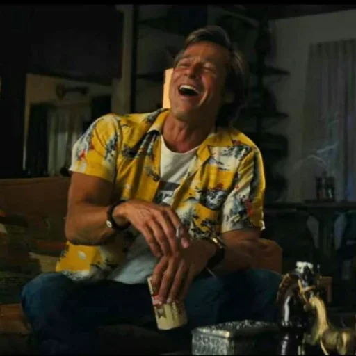 😂 Стикер «Brad Pitt» для Telegram