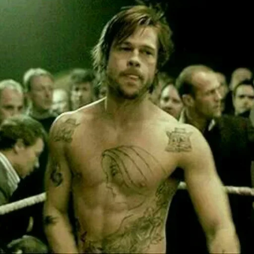 😐 Стикер «Brad Pitt» для Telegram