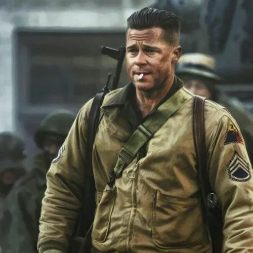 😐 Стикер «Brad Pitt» для Telegram