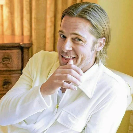😅 Стикер «Brad Pitt» для Telegram