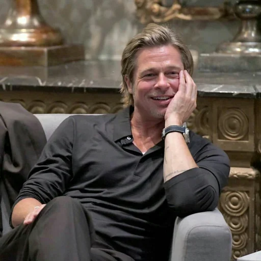 😀 Стикер «Brad Pitt» для Telegram