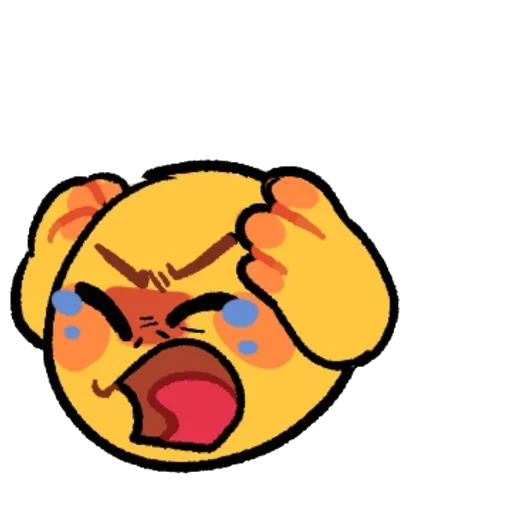 😫 Стикер «emojis» для Telegram