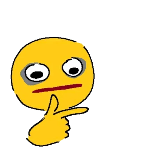 🤔 Стикер «emojis» для Telegram