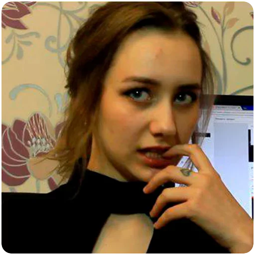 😉 Стикер «Russian girl» для Telegram