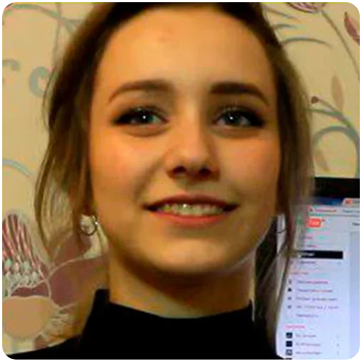 🙂 Стикер «Russian girl» для Telegram