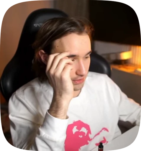 😐 Стикер «кореш» для Telegram