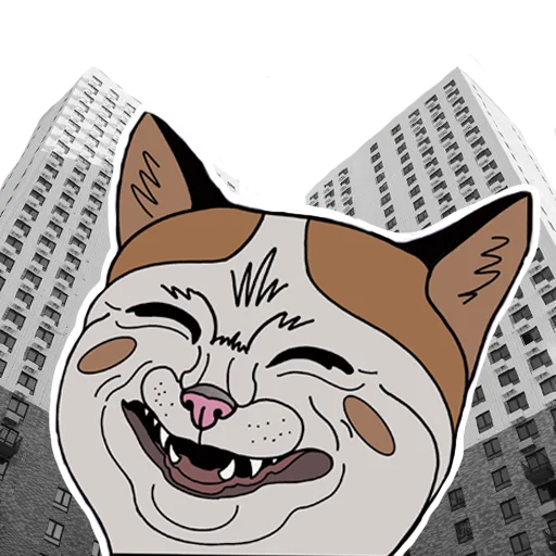 😆 Стикер «LIFE IN BUTOVO» для Telegram