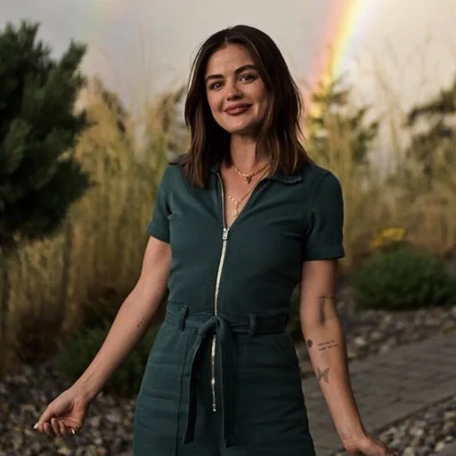 🌷 Стикер «Lucy Hale» для Telegram