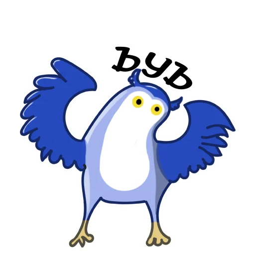 🤪 Стикер «Филин Фил» для Telegram