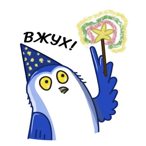 ✨ Стикер «Филин Фил» для Telegram