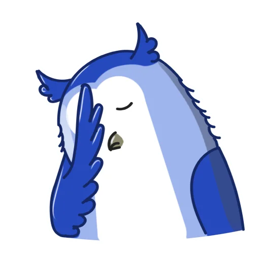 🤦‍♂️ Стикер «Филин Фил» для Telegram
