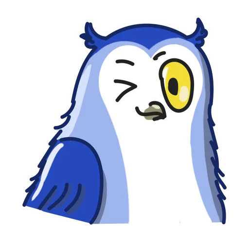 😉 Стикер «Филин Фил» для Telegram