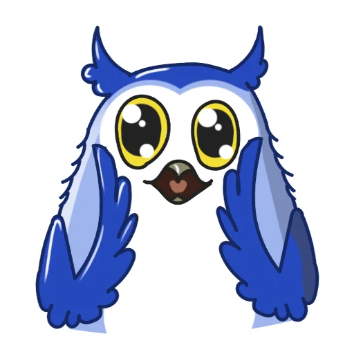 😍 Стикер «Филин Фил» для Telegram