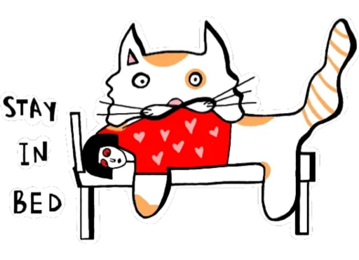 😴 Стикер «ФиляЛиля» для Telegram