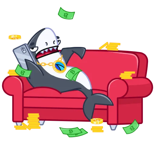 📱 Стикер «Shark» для Telegram