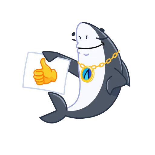 👍 Стикер «Shark» для Telegram