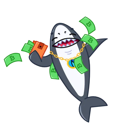 Стикерпак Shark для Telegram