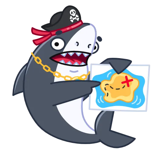 🤫 Стикер «Shark» для Telegram