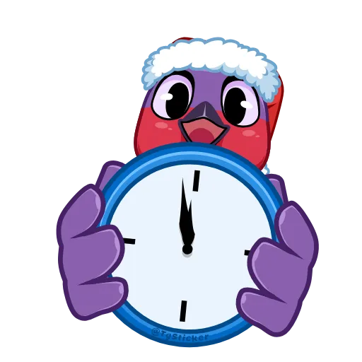 Стикер 13 New Year Stickers