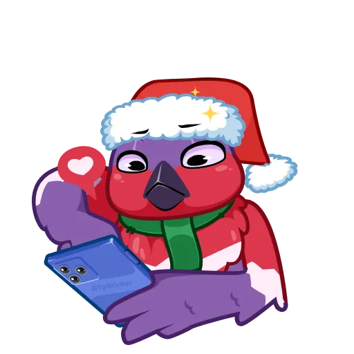 Стикер 32 New Year Stickers