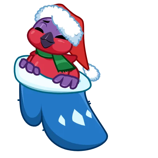 Стикер 17 New Year Stickers