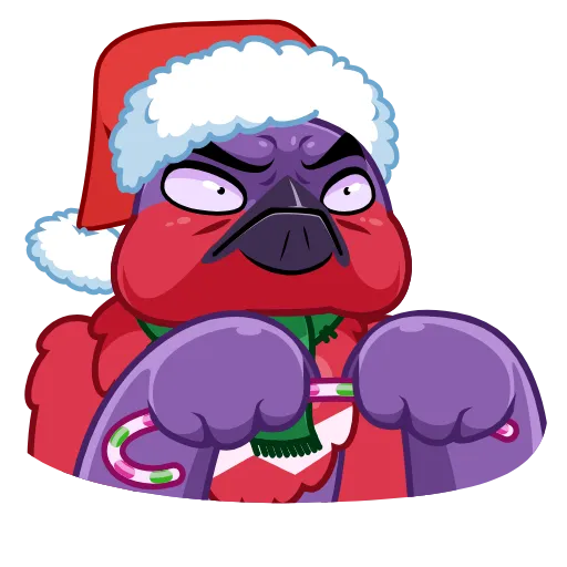 Стикер 18 New Year Stickers
