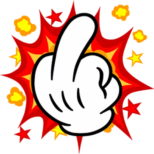 👻 Стикер «FU» для Telegram