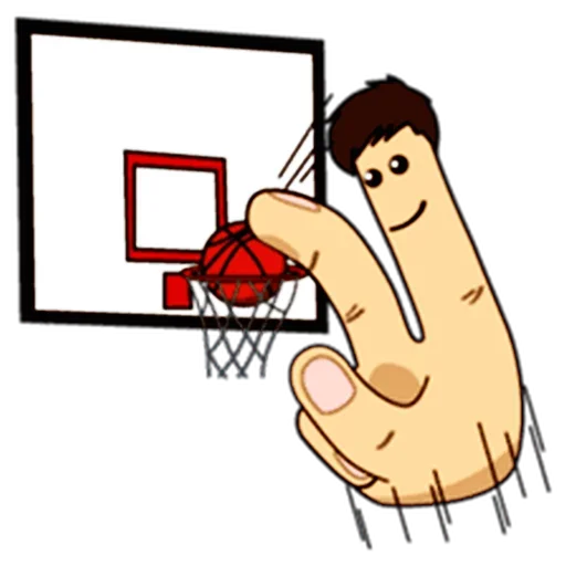 ☝️ Стикер «Fingers» для Telegram