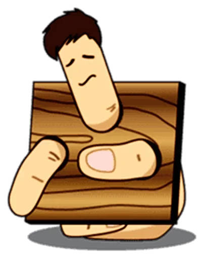 ☝️ Стикер «Fingers» для Telegram
