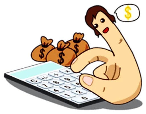 ☝️ Стикер «Fingers» для Telegram