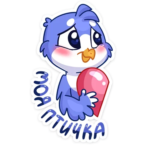❤️ Стикер «Фин и Фенечка» для Telegram
