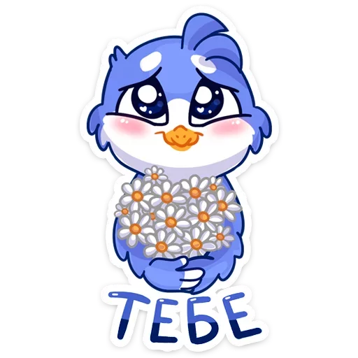 ☺️ Стикер «Фин и Фенечка» для Telegram
