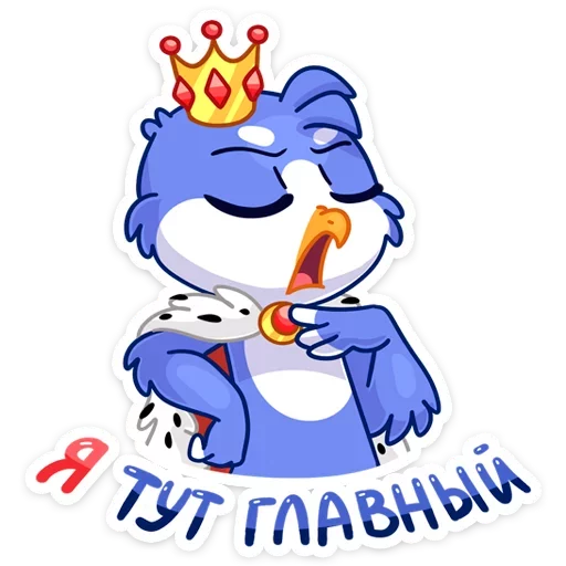 👑 Стикер «Фин и Фенечка» для Telegram